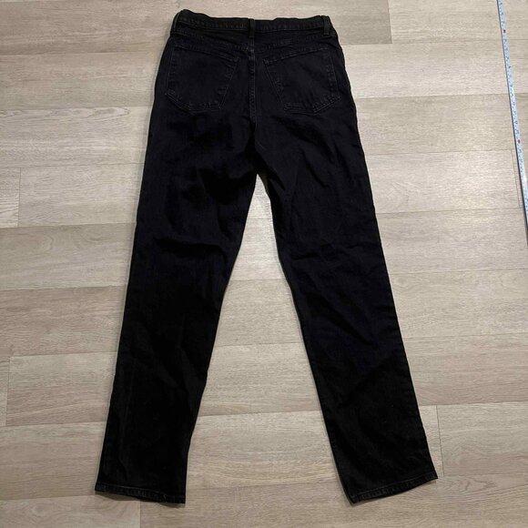 Abercrombie & Fitch 90's Straight Ultra High Rise Black Jeans - Picture 2 of 6